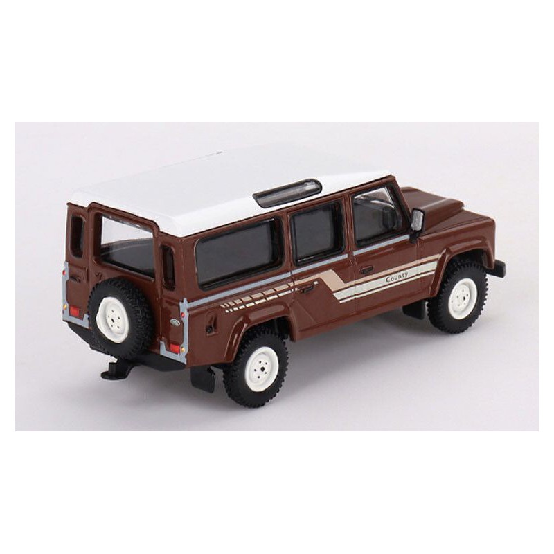 Land Rover Defender 110 '85 (bruin) Mini GT (734)
