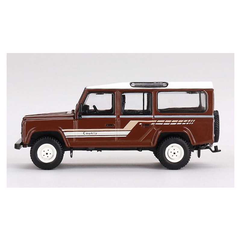 Land Rover Defender 110 '85 (bruin) Mini GT (734)