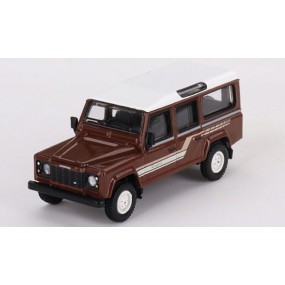 Land Rover Defender 110 '85 (bruin) Mini GT (734)