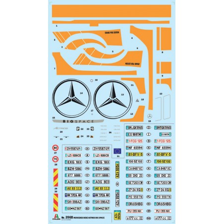 MBACTROS MP4 Bigspace 1:24, Italeri