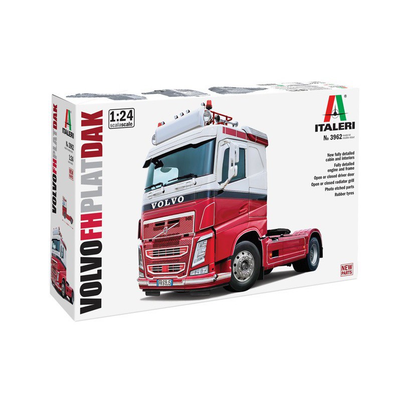 Volvo FH Platdak 1:24, Italeri