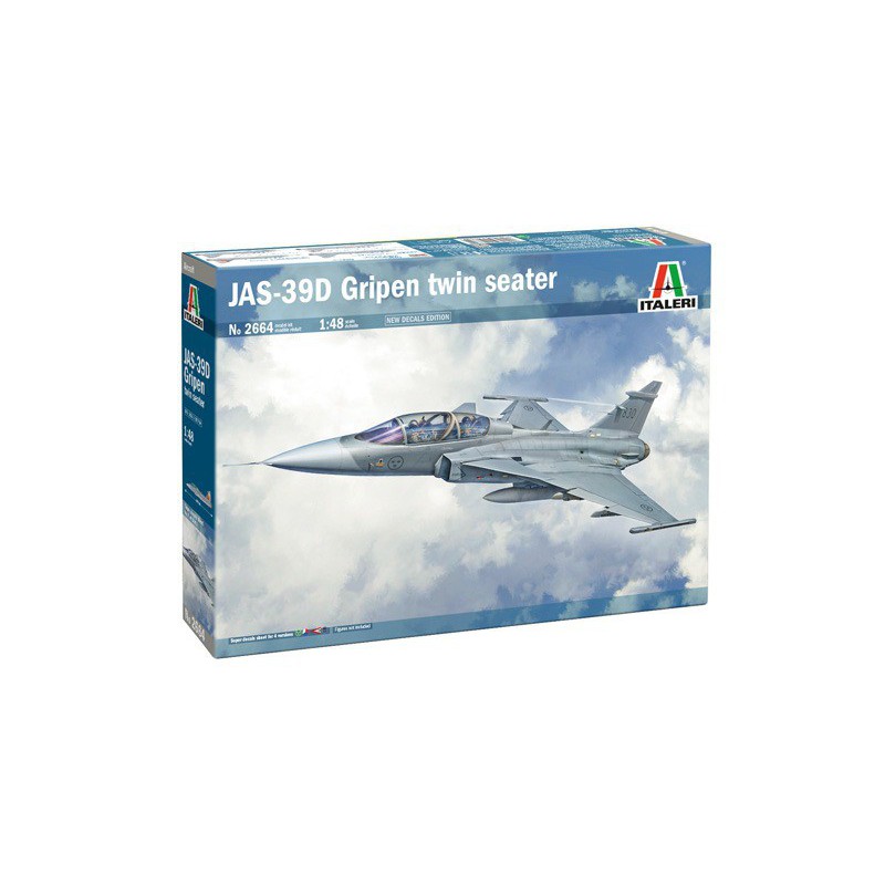 JAS-39 Gripen Twin Seater 1:48, Italeri