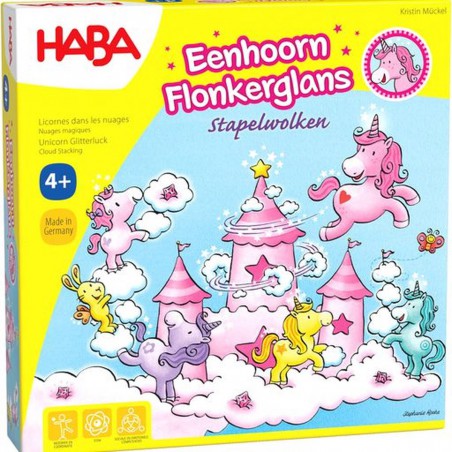 Eenhoorn Flonkerglans – Stapelwolken - Haba