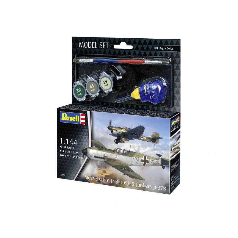 Mods. Microwings: Messerschmitt & Junkers 1:144, Revell