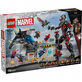 LEGO MARVEL - 76314 Captain America: Civil War actiescène