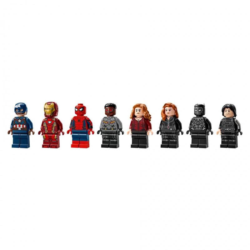 LEGO MARVEL - 76314 Captain America: Civil War actiescène