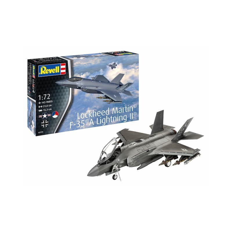 Lockheed Martin F-35 A Lightning II 1:72, Revell