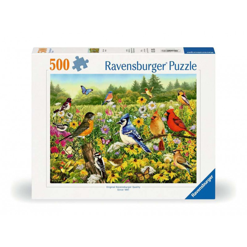 Vogels in de wei - 500 stukjes Ravensburger