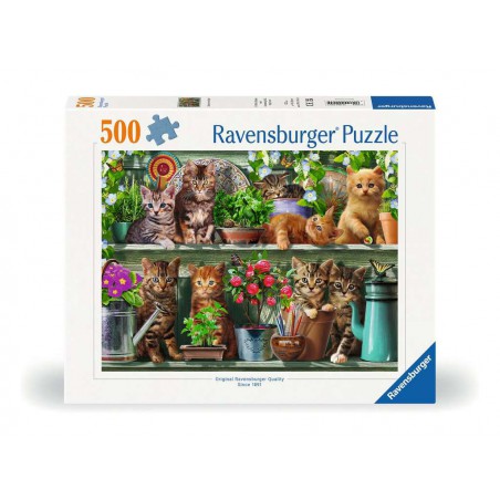 Katjes in het rek, 500 stukjes Ravensburger