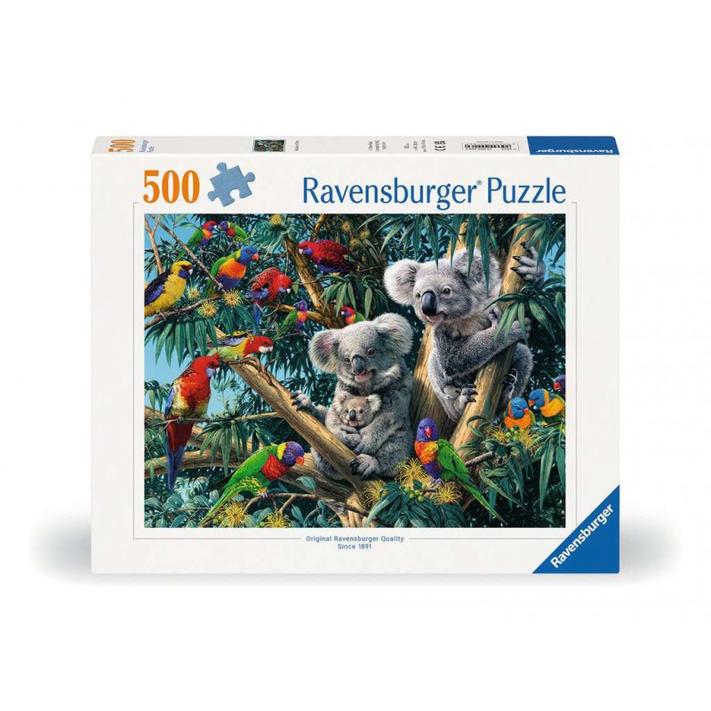 Koala's in de boom, 500stukjes Ravensburger