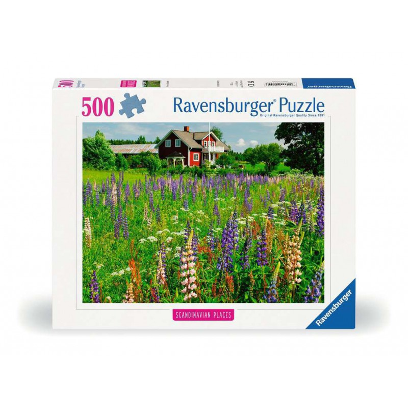 Boerderij in Zweden, 500 stukjes Ravensburger
