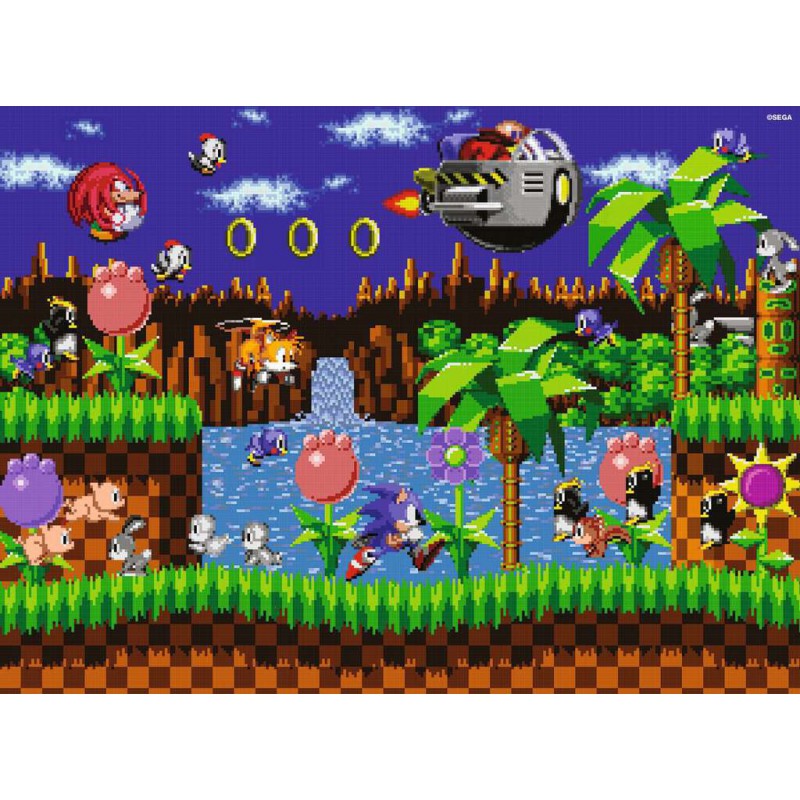 Sonic, 500 stukjes puzzel  Ravensburger