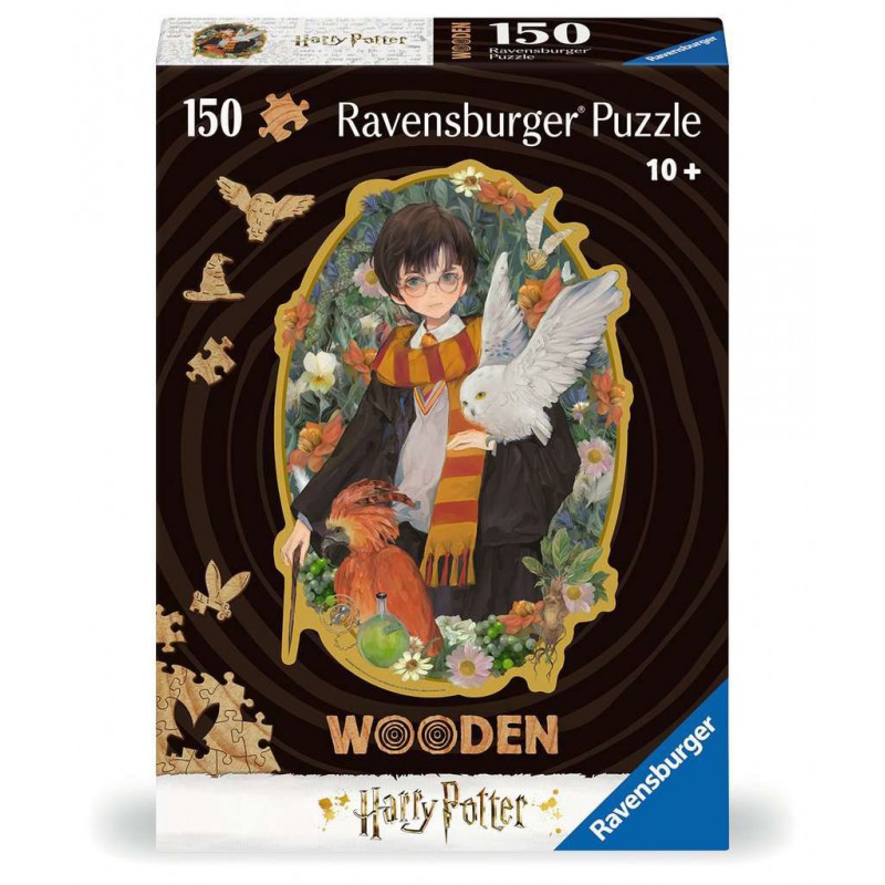Wooden, Harry Potter, 150 stukjes Ravensburger