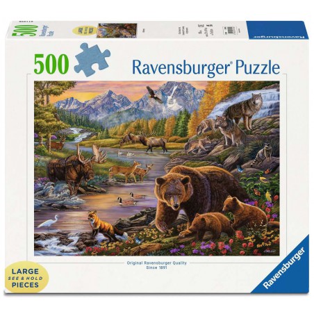 Wildernis 500 stukjes XL Ravensburger