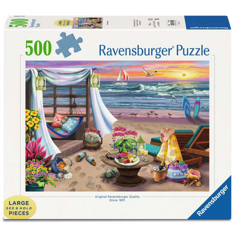 Strandavond 500 stukjes XL Ravensburger