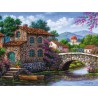 De brug over het water 500stukjes XL Ravensburger De brug over het water 500stukjes XL Ravensburger
