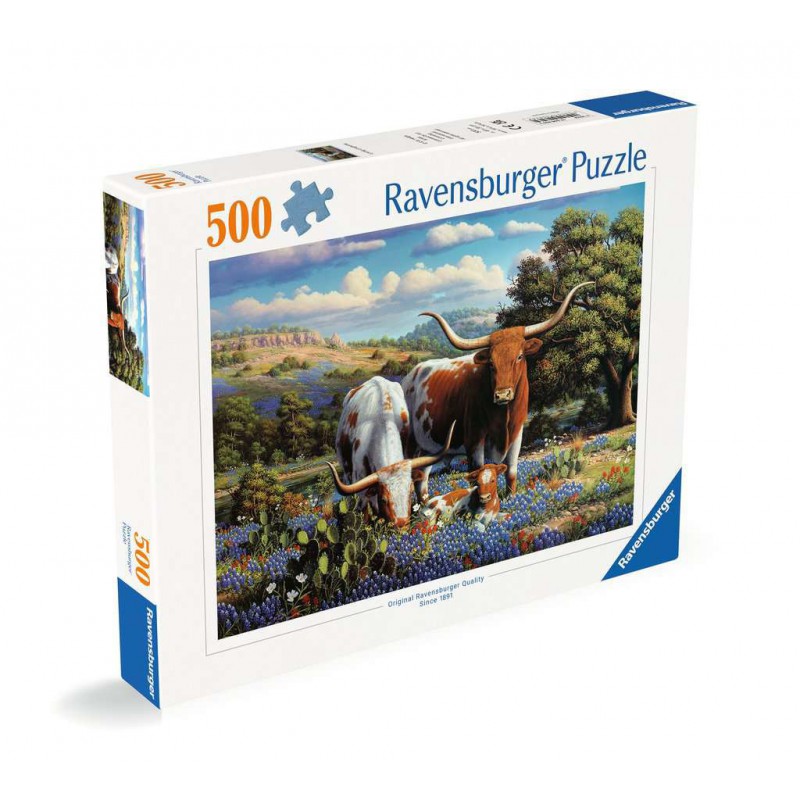 Loving longhorns, 500 stukjes Ravensburger