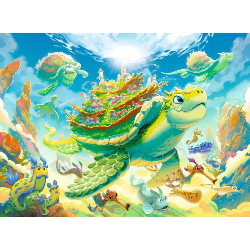 Ravensburger 200stukjes Fantasy world puzzel