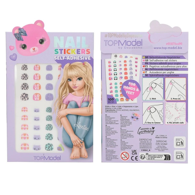 TOPModel, Zelfklevende nagelstickers 13064