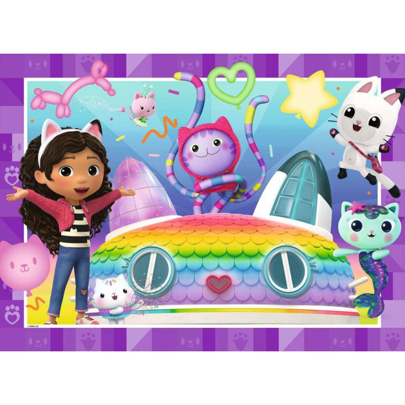 Gabby's Dollhouse 100 extra grote  stukjes puzzel Ravensburger