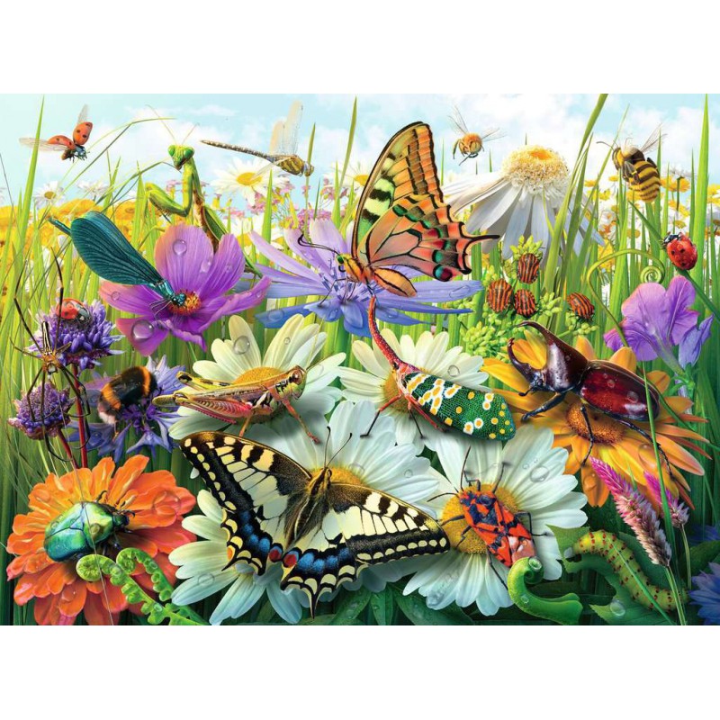 Wonderful World of Insects 100 stukjes puzzel Ravensburger