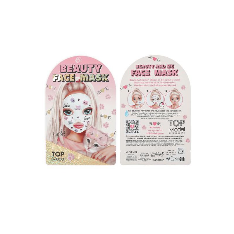 TOPModel, Sheetmasker kat BEAUTY and ME 13147