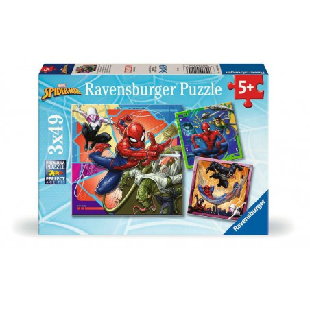 Marvel Spiderman, 3x49stukjes Ravensburger