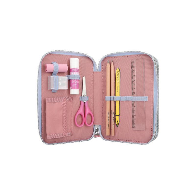 TOPModel, 3-vaks etui met applicatie TEAM TEDDY 13010