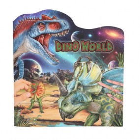 Dino World, Kleurboek figuurlijk 13354