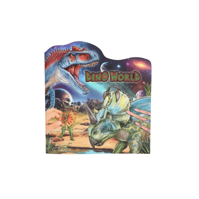 Dino World, Kleurboek figuurlijk 13354