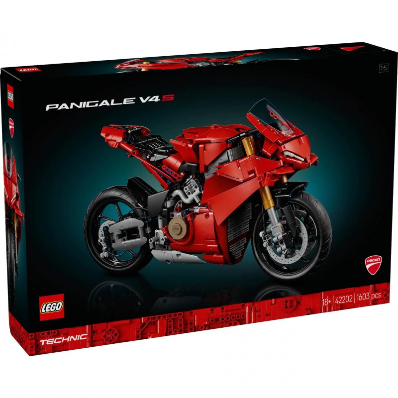LEGO TECHNIC - 42202 Ducati Panigale V4 S motor