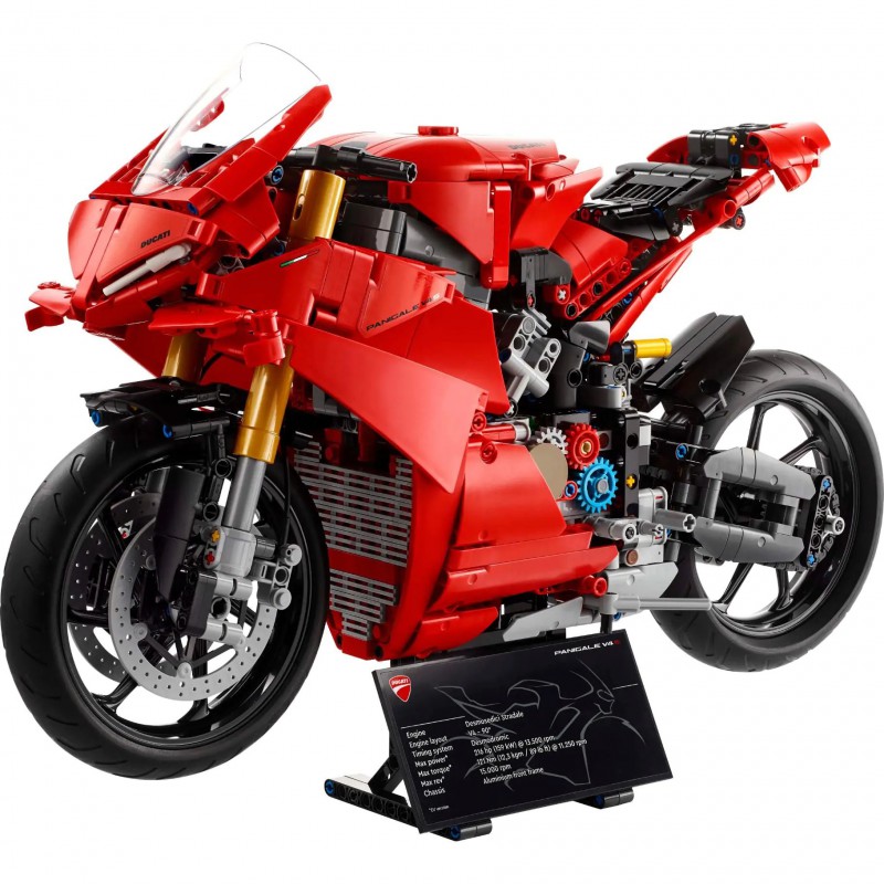 LEGO TECHNIC - 42202 Ducati Panigale V4 S motor
