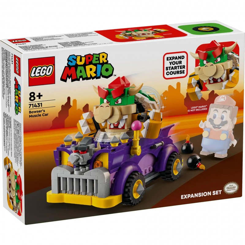 LEGO SUPER MARIO - 71431 Uitbereidingsset: Bowsers bolide