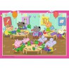 Ravensburger  2x12 stukjes Thuis bij Peppa Pig feest!