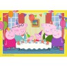 Ravensburger  2x12 stukjes Thuis bij Peppa Pig feest!