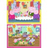 Ravensburger  2x12 stukjes Thuis bij Peppa Pig feest!
