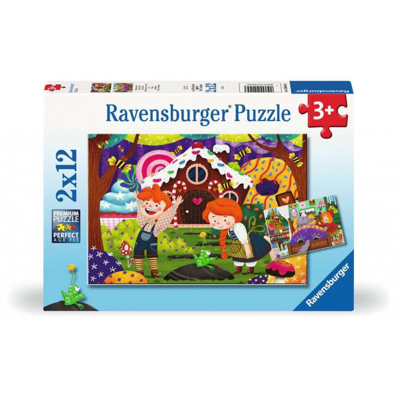 Fairy tales, 2x12 stukjes Ravensburger