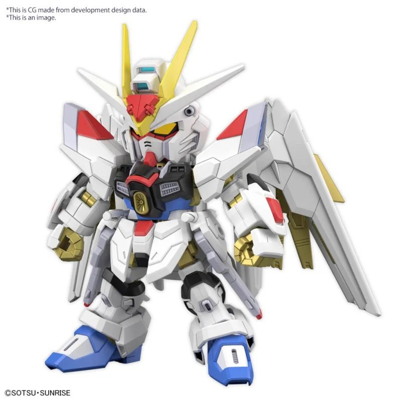 Gundam: SD - Mighty Strike Free 1:100 Gundam, Bandai