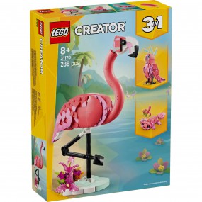 LEGO CREATOR - 31170 Wilde dieren: Roze flamingo
