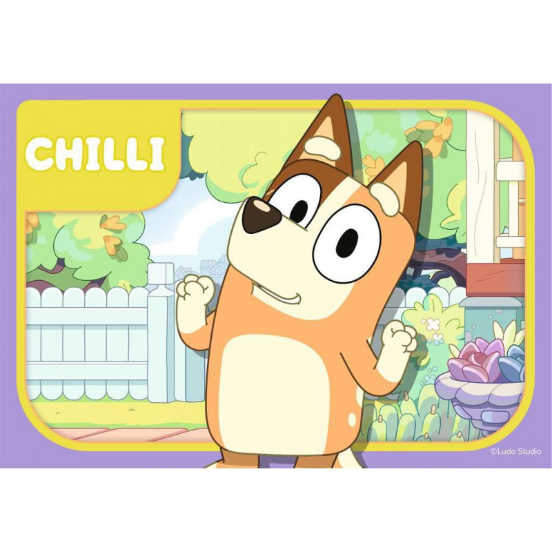 Ravensburger  puzzel 2+3+4+5 stukjes Bluey