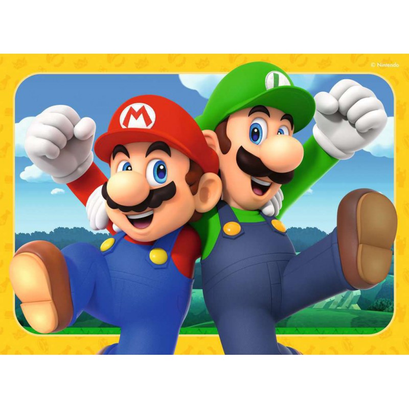 Super Mario 12/16/20/24 stukjes kinderpuzzel Ravensburger