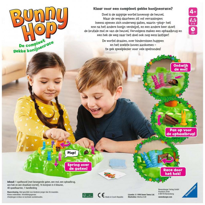 Bunny Hop bordspel Ravensburger