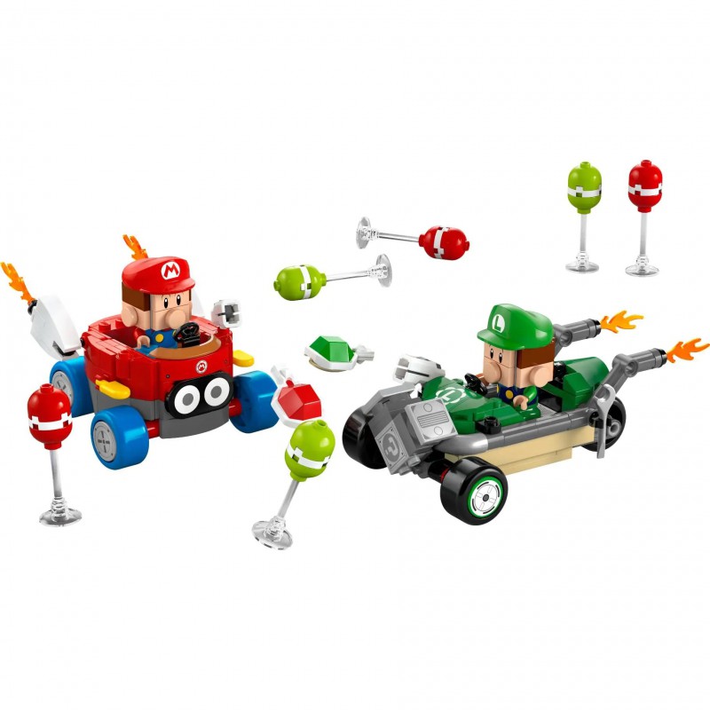 LEGO SUPER MARIO - 72034 Mariokart Baby Mario vs. Baby Luigi