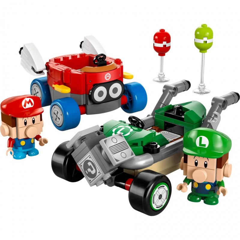 LEGO SUPER MARIO - 72034 Mariokart Baby Mario vs. Baby Luigi