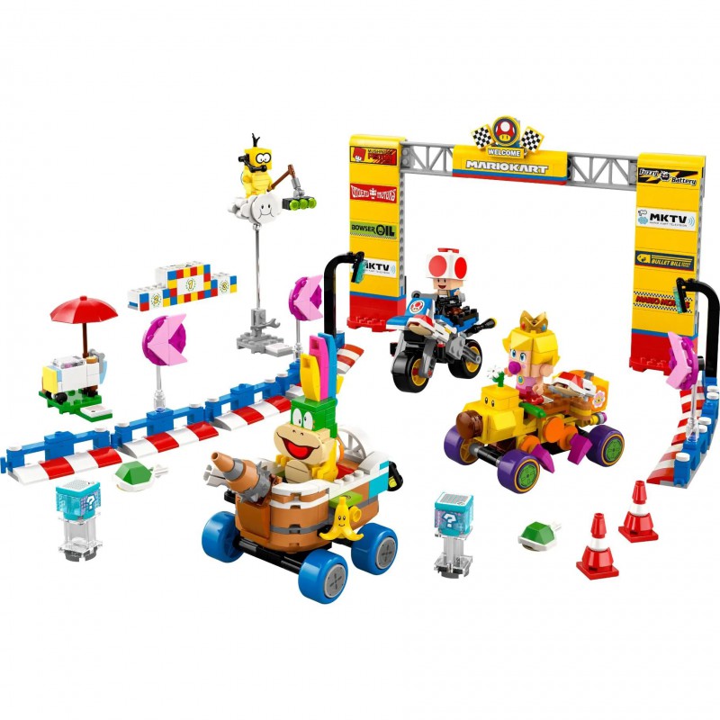 LEGO SUPER MARIO - 72036 Mariokart: Baby Peach en grand prix-set