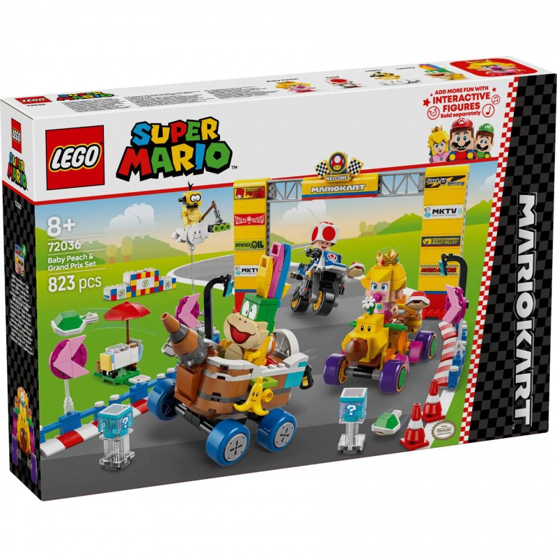 LEGO SUPER MARIO - 72036 Mariokart: Baby Peach en grand prix-set