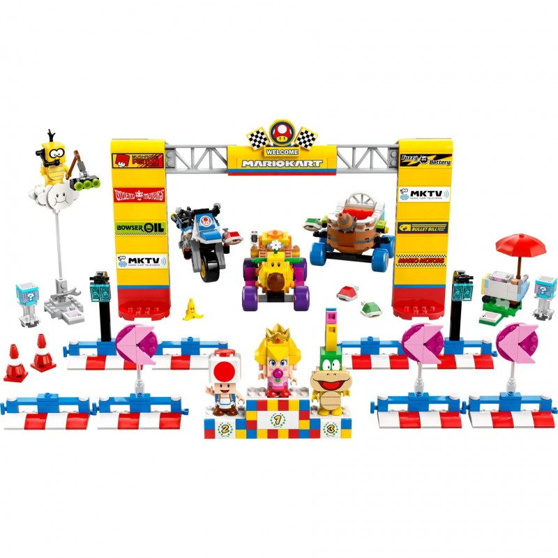 LEGO SUPER MARIO - 72036 Mariokart: Baby Peach en grand prix-set