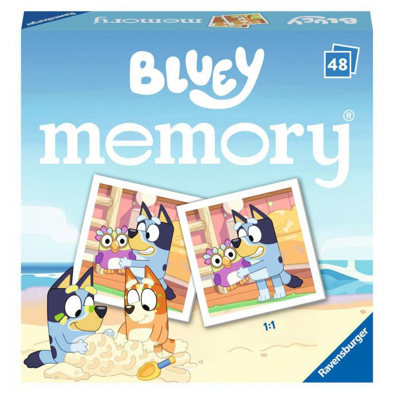 Bluey mini memory, Ravensburger