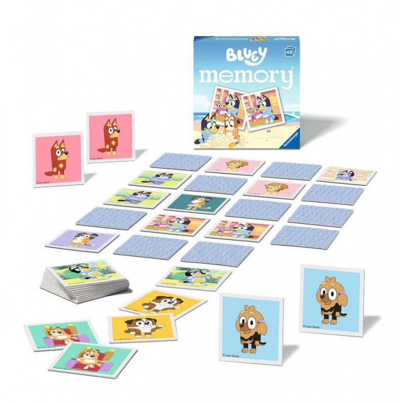 Bluey mini memory, Ravensburger