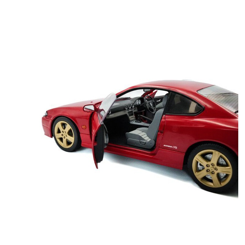 Nissan Silvia S15 SPEC-R AERO '99 (rood) - 1:18 - Solido
